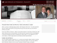 VERNON ELLICOTT website screenshot