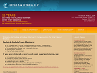 VIC REDULA website screenshot