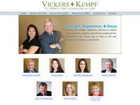 CHRISTOPHER VICKERS website screenshot