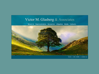VICTOR GLASBERG website screenshot