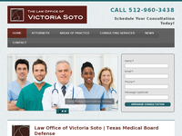VICTORIA SOTO website screenshot
