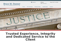 BRUCE DANNER website screenshot