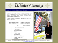 M JANICE VILLARRUBIA website screenshot