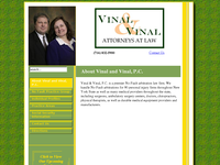GREGORY VINAL website screenshot