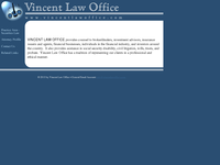 RODNEY VINCENT website screenshot