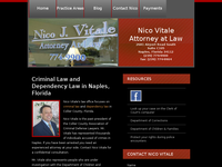 NICO VITALE website screenshot