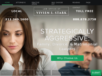 VIVEN STARK website screenshot