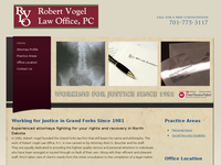 ROBERT VOGEL website screenshot