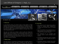 GREGORY VOGT website screenshot