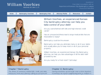 WILLIAM VOOHRIES website screenshot