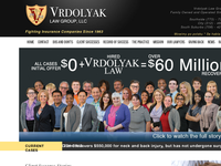 PETER VRDOLYAK website screenshot