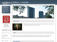 WILLIAM WADDELL website screenshot