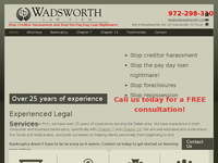 WALLY WADSWORTH website screenshot