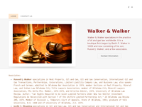RUSSELL WALKER website screenshot
