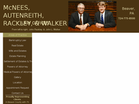 JOHN WALKER JR website screenshot