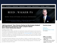 REED WALKER website screenshot