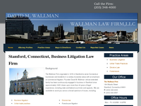 DAVID WALLMAN website screenshot