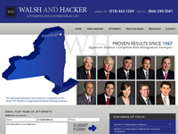 THOMAS WALSH website screenshot