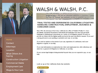 MICHAEL WALSH website screenshot