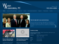 RICHARD WALSH website screenshot