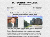 SONNY WALTER website screenshot