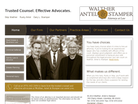 SKIP WALTHER website screenshot