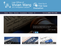 VIVIAN WANG website screenshot
