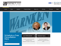 BYRON WARNKEN website screenshot