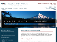 JOHN WEST WARREN website screenshot