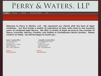 MICHAEL WATERS website screenshot
