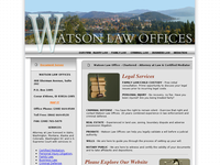 R WATSON website screenshot