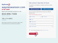 WAYNE SWANSON website screenshot
