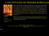 WAYNE SINGER website screenshot