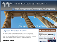 DAN WEBB website screenshot