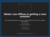 MICHAEL WEBER website screenshot
