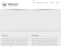 ERIC WEIGHT website screenshot