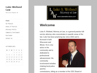 LUKE WEILAND website screenshot