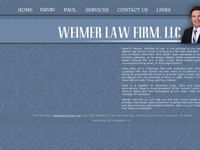 DAVID WEIMER website screenshot