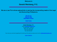 GERALD WEINBERG website screenshot