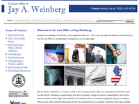JAY WEINBERG website screenshot