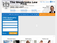 MARK WESBROOKS website screenshot