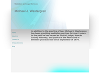 MICHAEL WESTERGREN website screenshot