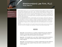 BRAD WESTMORELAND website screenshot