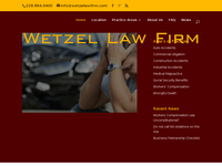 JAMES WETZEL website screenshot