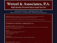 BENJAMIN WETZEL III website screenshot