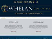LAWERENCE WHELAN website screenshot