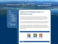 ROBERT WHEATLEY website screenshot