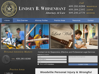 LINDSEY WHISENHANT website screenshot