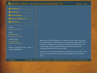 MARK WHITAKER website screenshot