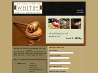 LORIE WHITBY website screenshot